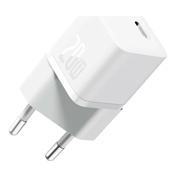 СЗУ Baseus GaN5 Fast Charger (mini) 1C 20W White (CCGN050102)