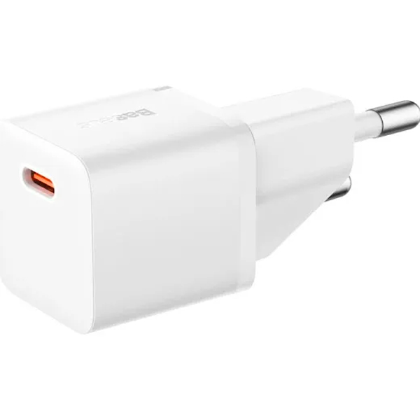 МЗП Baseus GaN5 Fast Charger (mini) 1C 20W White (CCGN050102)