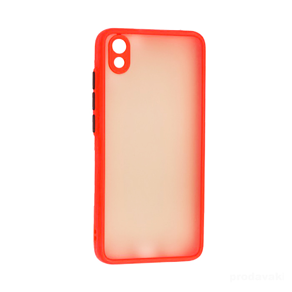 Чохол Goospery Case для Xiaomi Redmi 9a Red with Camera Lens