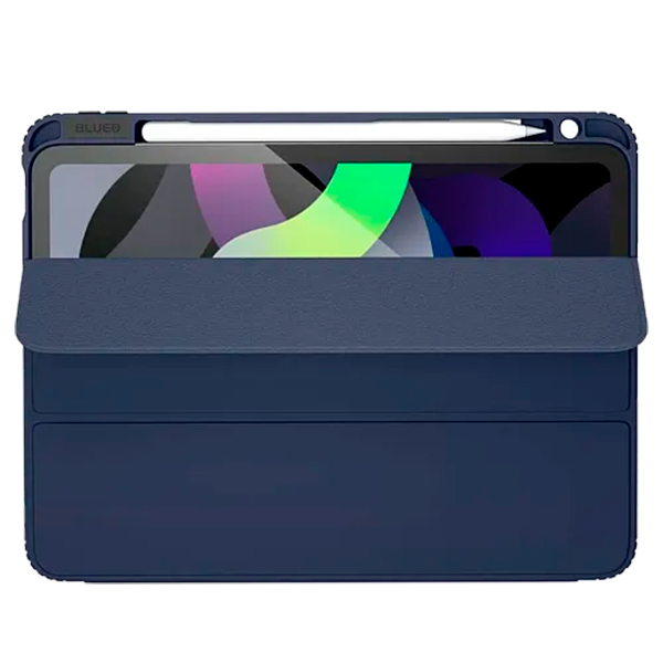 Чехол книжка Blueo Ape Case with Leather Sheath для iPad Mini 6 (2021) with Pencil Holder Navy Blue