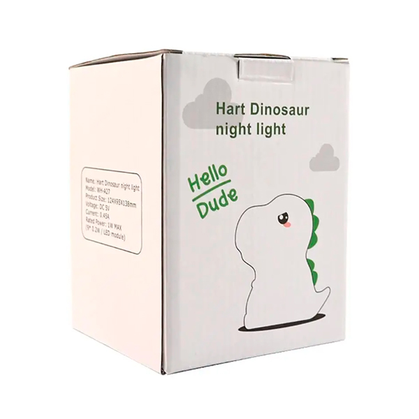 Нічник Dinosaur A27 1200 mAh White