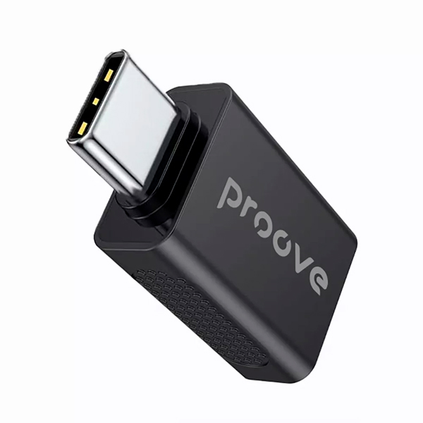 Переходник Proove Extension USB to Type-C Black