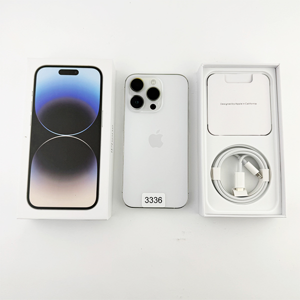 Apple iPhone 14 Pro 256GB Silver Б/У №3336 (Стан 8/10)