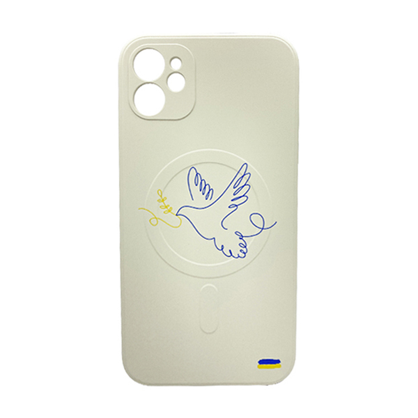 Чохол Wave Ukraine Edition Case для Apple iPhone 11 with MagSafe Dove of Peace