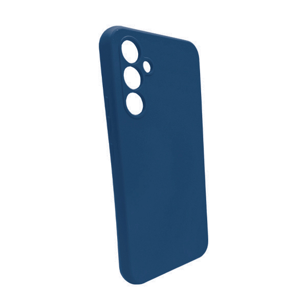 Чехол Original Soft Touch Case for Samsung A14-A145 Midnight Blue with Camera Lens