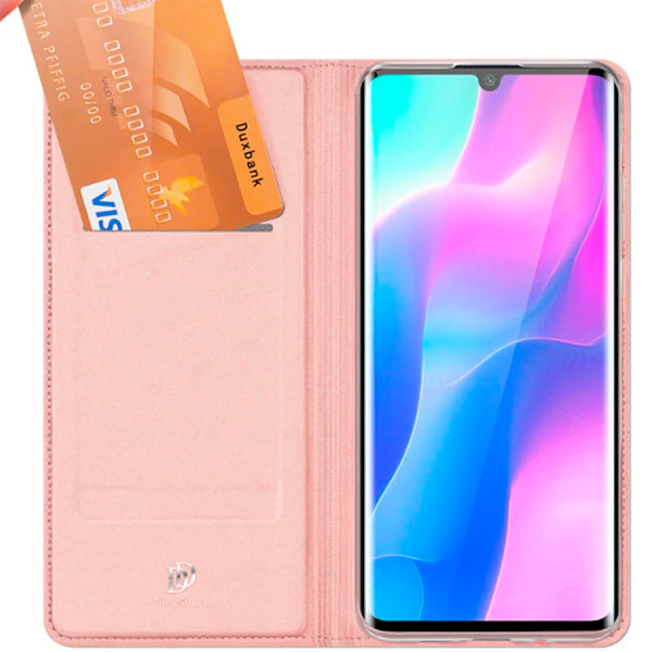 Чохол книжка Kira Slim Shell для Samsung M52-2020/M525 Rose Gold Dux Ducis