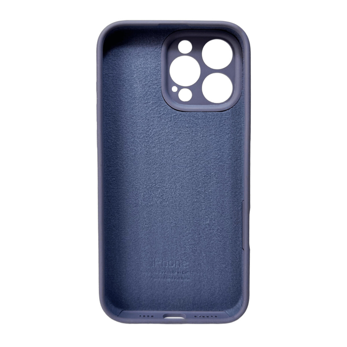 Чохол для смартфона Silicone Full Case AA Camera Protect for Apple iPhone 16 Pro 28,Lavender Grey