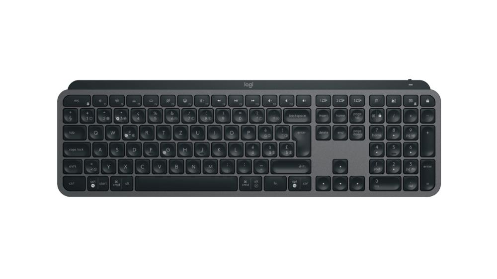 Клавiатура бездротова Logitech MX Keys S Graphite (920-011593)