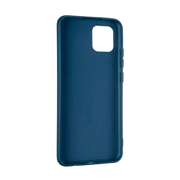 Чехол Original Soft Touch Case for Samsung A03-2022/A035 Dark Blue