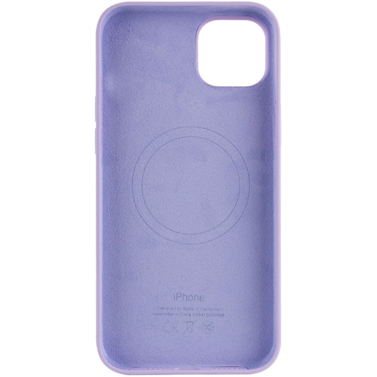 Чохол для смартфона Silicone Full Case AAA MagSafe IC for iPhone 14 Lilac