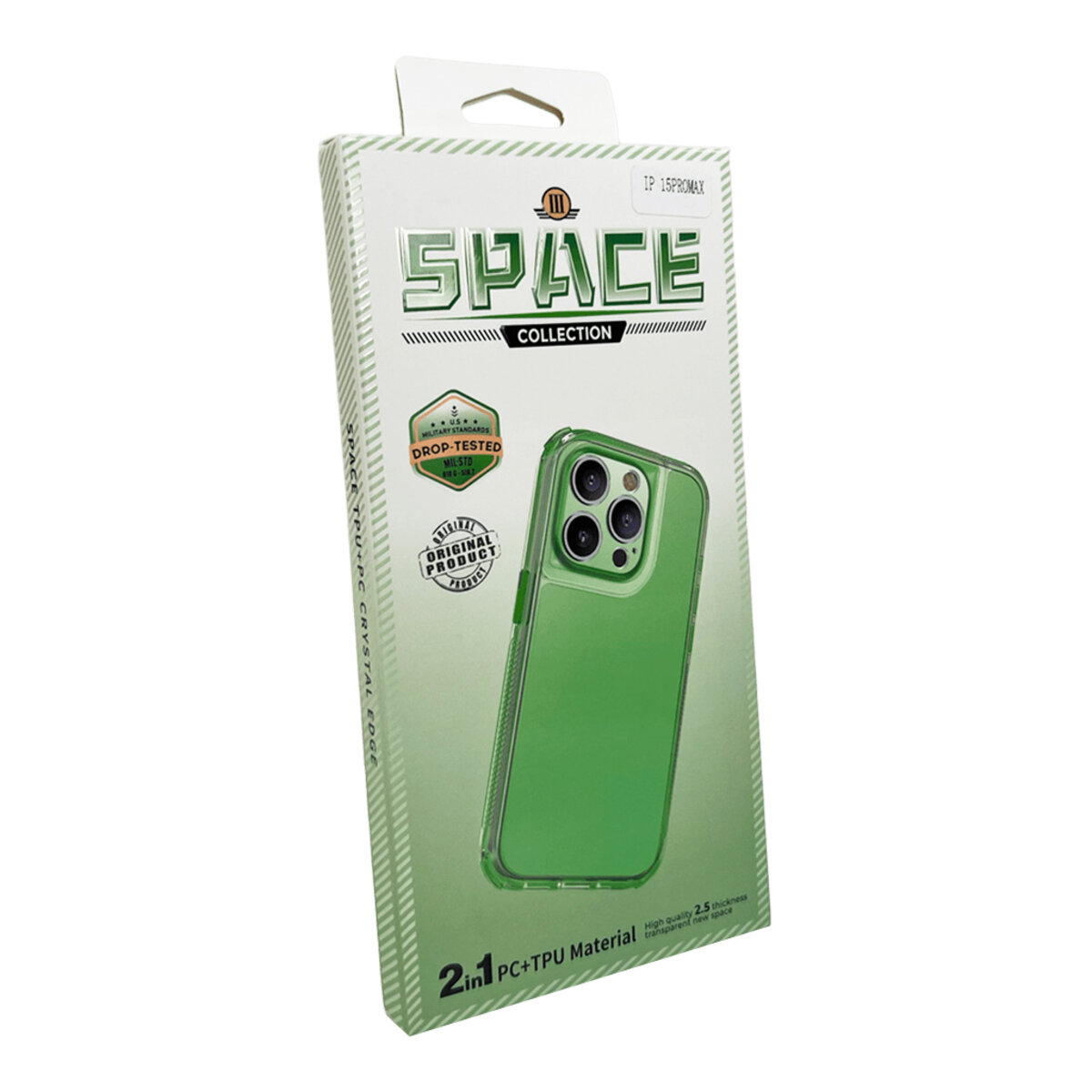Чохол для смартфона Space III for Apple Iphone 14 Pro Green