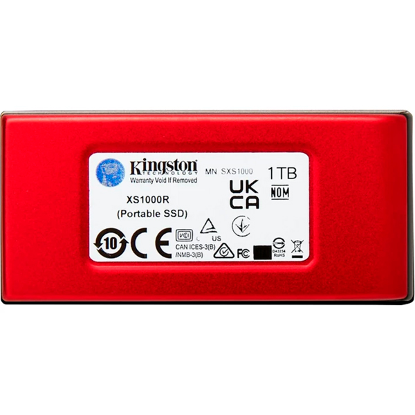 SSD накопичувач Kingston XS1000 1 TB Red (SXS1000R/1000G)