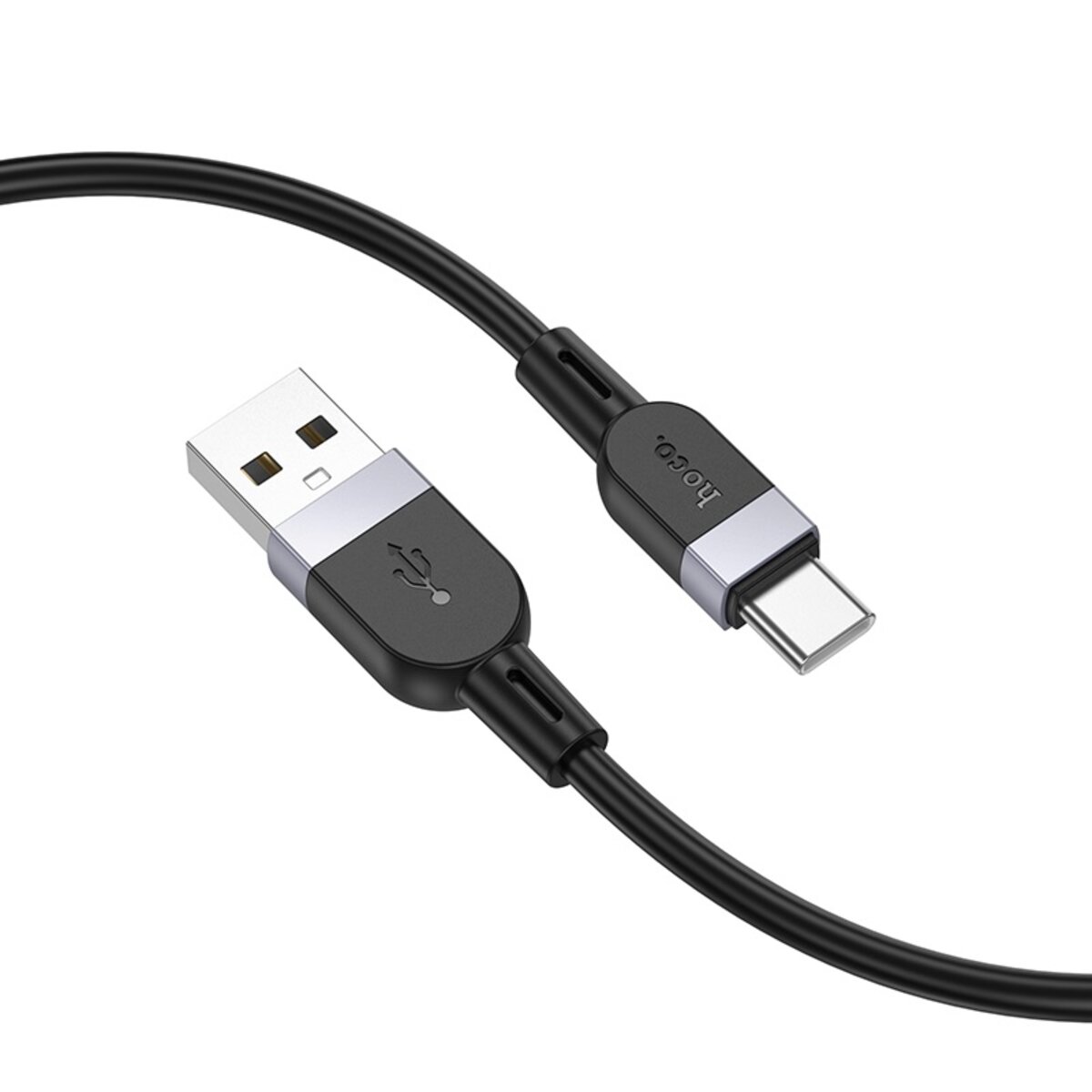Кабель HOCO X109 Energy silicone charging data cable Type-C (L=1M) Black
