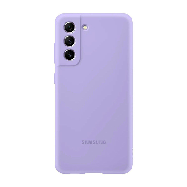 Чохол Samsung G990 Galaxy S21 FE Silicone Lavender (EF-PG990TVEGRU)