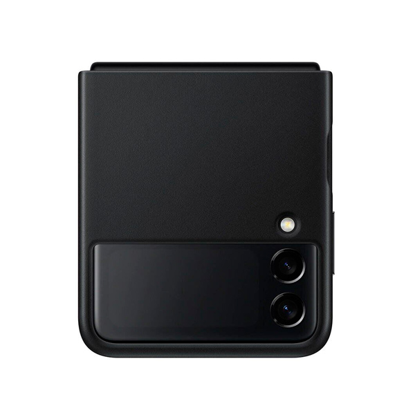 Чохол Samsung Z Flip3 Leather Cover Black (EF-VF711LBEG)