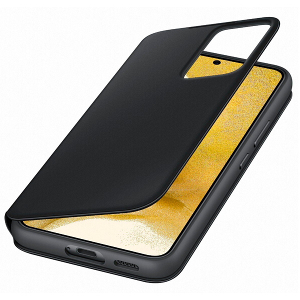 Чохол-книжка Samsung S901 Galaxy S22 Smart Clear View Cover Black (EF-ZS901CBEG)