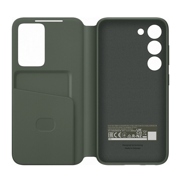 Чохол-книжка Samsung S911 Galaxy S23 Smart View Wallet Case Khaki (EF-ZS911CGEG)