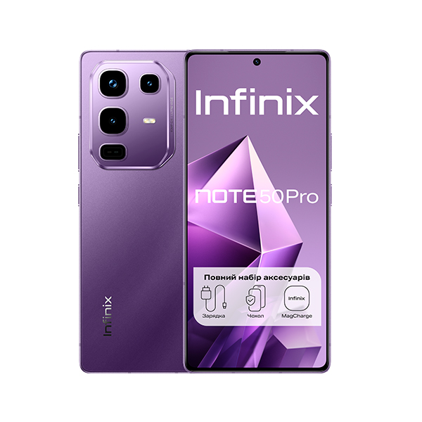 Смартфон Infinix Note 50 Pro (X6855) 12/256GB Enchanted Purple