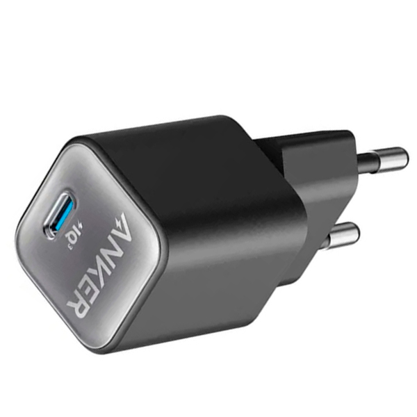 МЗП Anker PowerPort 511 Nano III GaN 30W 1xUSB-C PIQ3.0 Black (A2147)