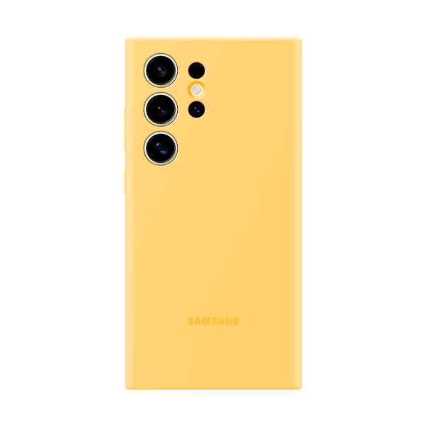 Чохол Samsung S928 Galaxy S24 Ultra Silicone Case Yellow (EF-PS928TYEGWW)