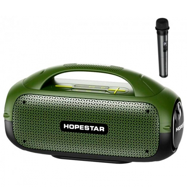 Портативная Bluetooth колонка Hopestar A50 Khaki/Black