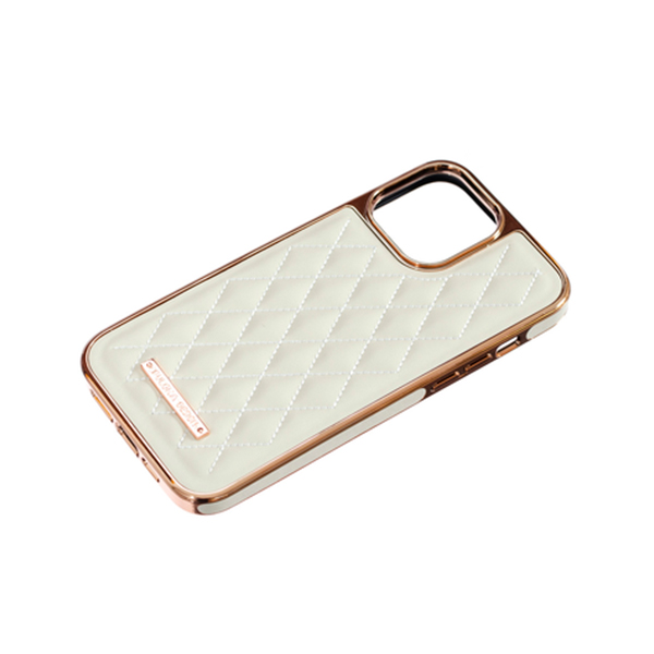 Чохол Puloka Leather Case для iPhone 13 Pro White