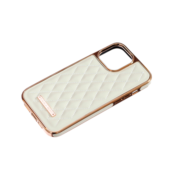 Чохол Puloka Leather Case для iPhone 13 Pro Max White