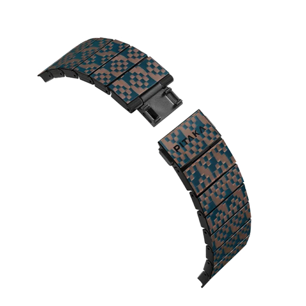 Ремешок Pitaka Dreamland Chroma Carbon Band Stairs for Apple Watch 49/45/44mm (AWB2302)