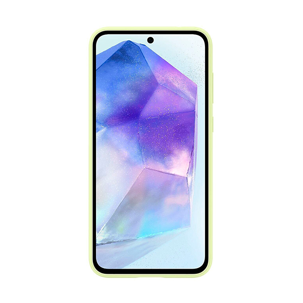 Чехол накладка Samsung A55 Galaxy A556 Silicone Case Light Green (EF-PA556TMEGWW)