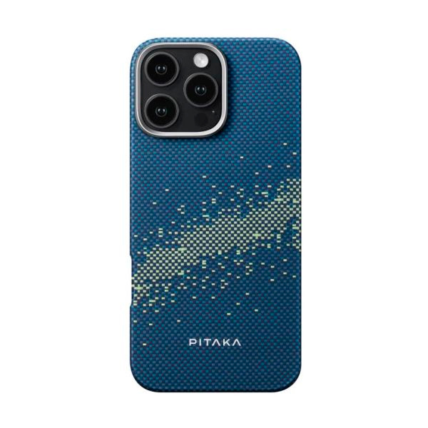 Чехол Pitaka iPhone 16 Pro Max Case with MagSafe Milky Way Galaxy (KI1602PMYG)