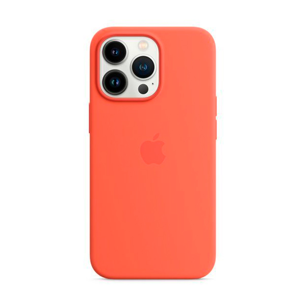 Чехол Apple iPhone 13 Pro Max Silicone Case with MagSafe Nectarine (MN6D3) UA