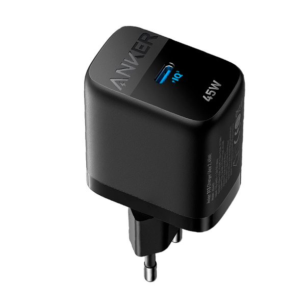 СЗУ Anker PowerPort 313 - 45W PD + PPS USB-C Black (A2643G11)