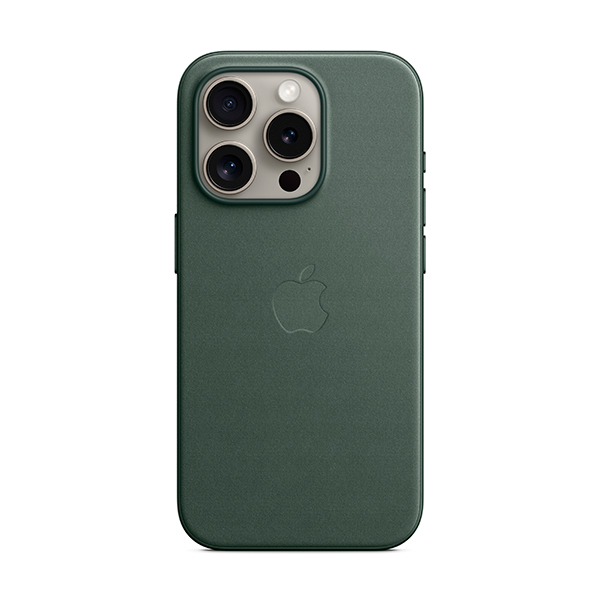 Чехол Apple iPhone 15 Pro FineWoven Case with MagSafe Evergreen (MT4U3)