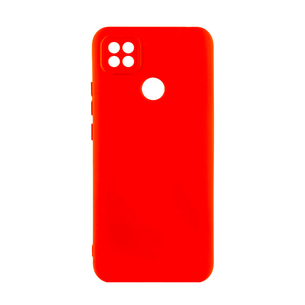 Чохол Original Soft Touch Case for Realme С21Y/C25Y Red with Camera Lens
