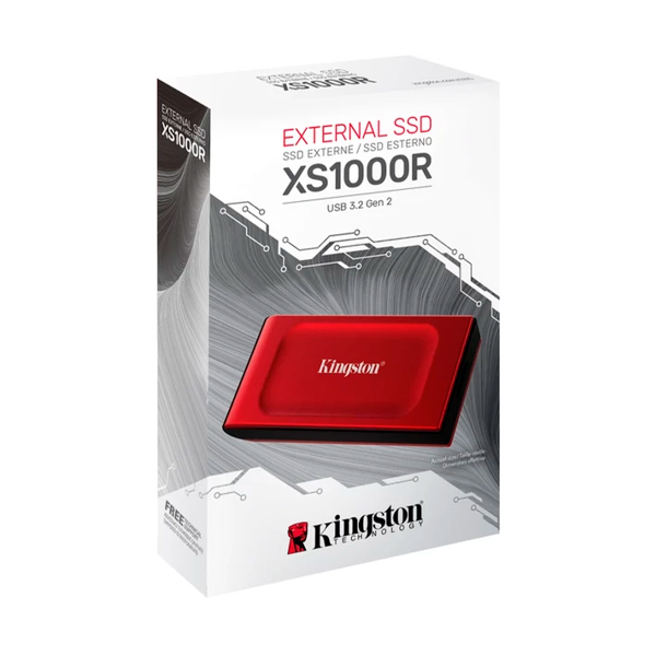 SSD накопичувач Kingston XS1000 1 TB Red (SXS1000R/1000G)