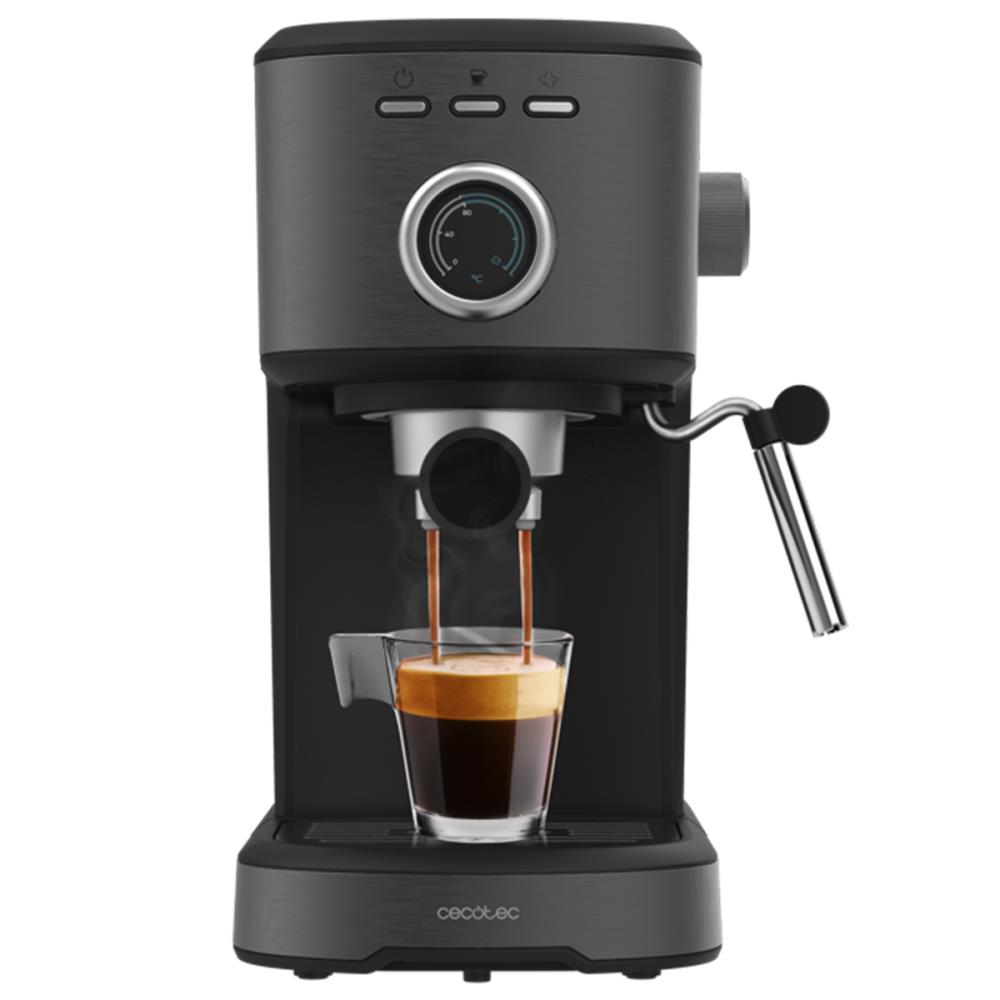 COFFEE MAKER 20 PECAN STEEL/P. ESPRESSO CCTC-00275 CECOTEC