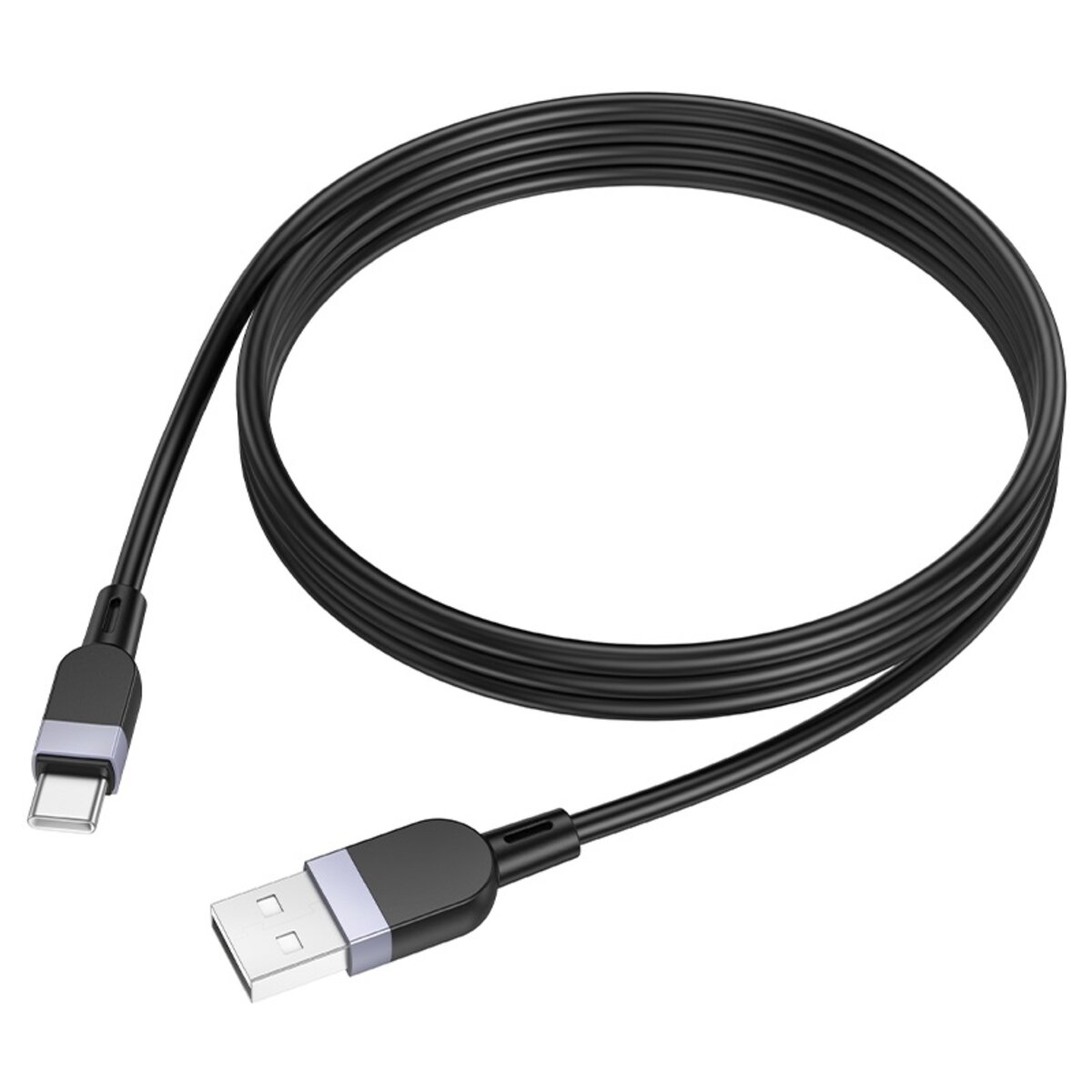 Кабель HOCO X109 Energy silicone charging data cable Type-C (L=1M) Black