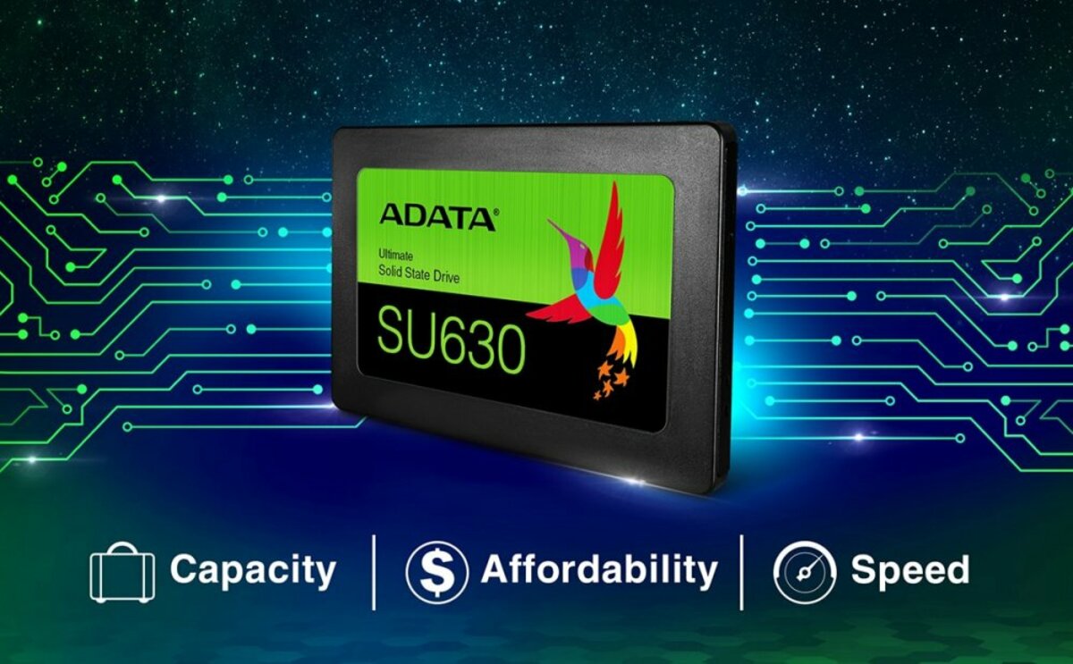 Накопичувач SSD ADATA Ultimate SU630 480GB 2.5" SATA III 3D QLC