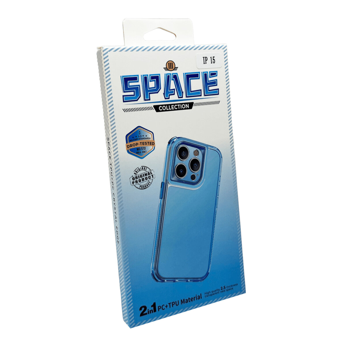 Чохол для смартфона Space III for Apple Iphone 15 Peak Blue