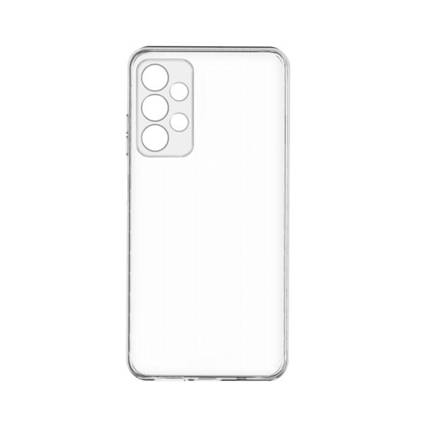 Original Silicon Case Samsung A23-2022/A235 Clear with Camera Lens