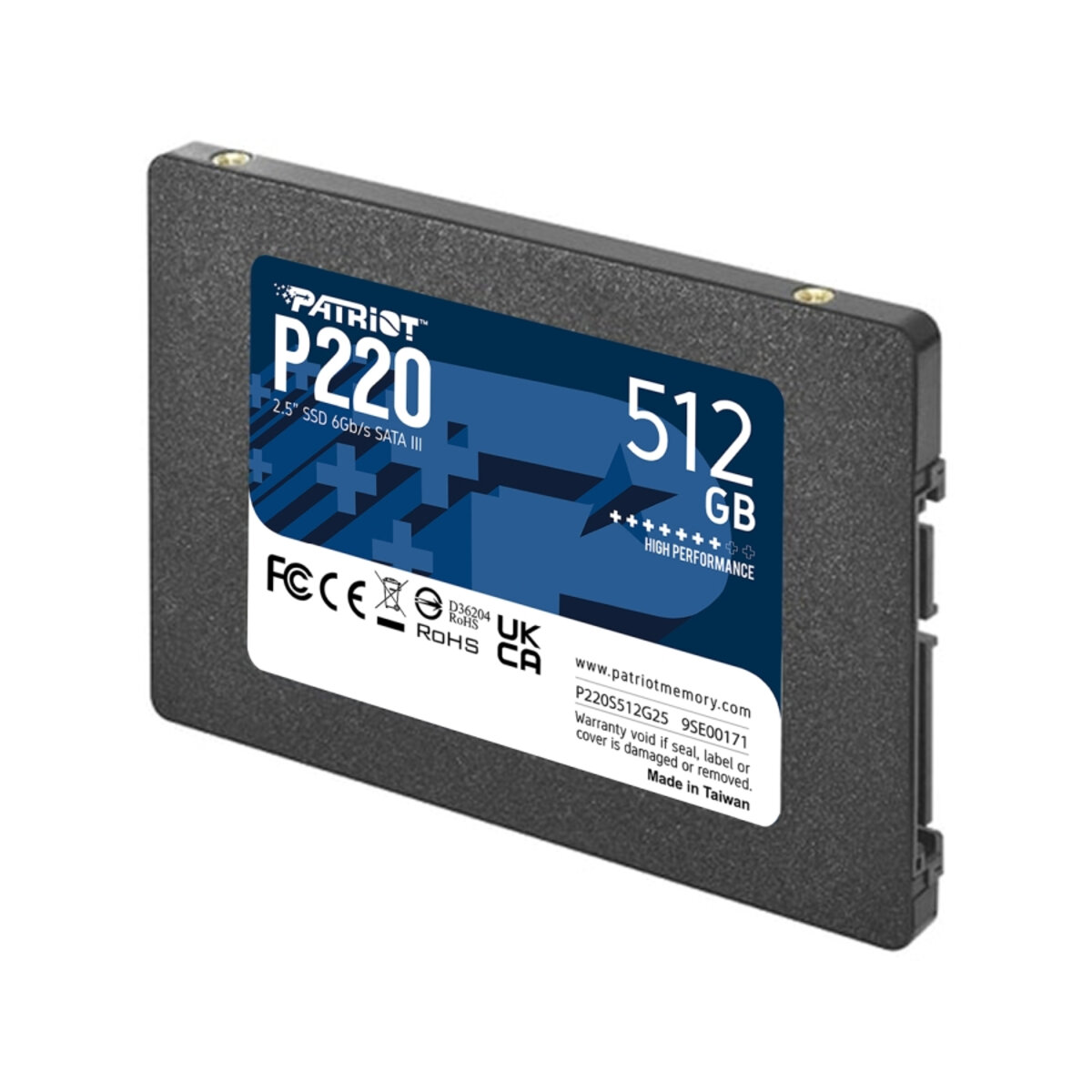 SSD Patriot P220 512GB 2.5" 7mm SATAIII