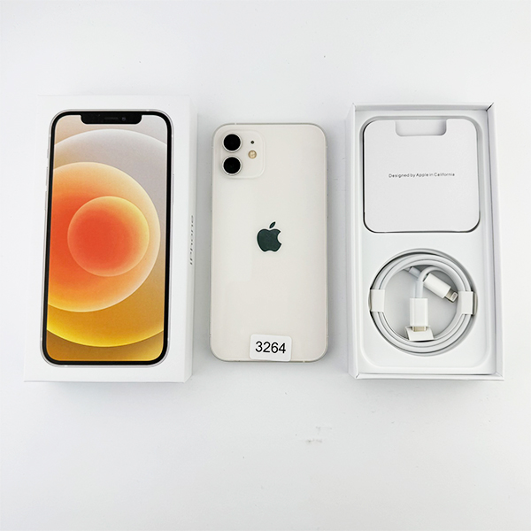 Apple iPhone 12 128GB White Б/У №3264 (Стан 8/10)
