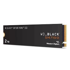 Твердотільний запам’ятовувальний пристрій накопичувач (SSD) G4 M.2 NVME 2TB BLACK SN7100 WDS200T4X0E WDC