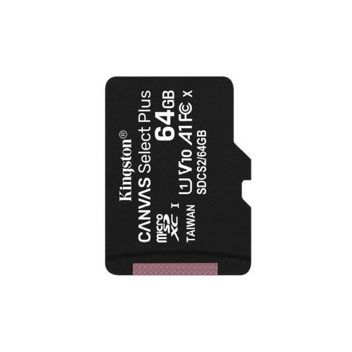 microSDXC (UHS-1) Kingston Canvas Select Plus 64Gb class 10 А1 (R-100MB/s)