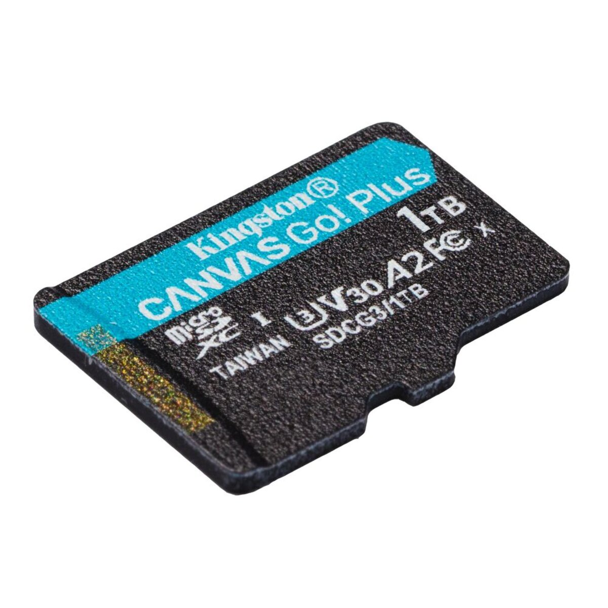 Карта пам`яті MicroSDXC 1TB UHS-I/U3 Class 10 Kingston Canvas Go! Plus R170/W90MB/s (SDCG3/1TBSP)