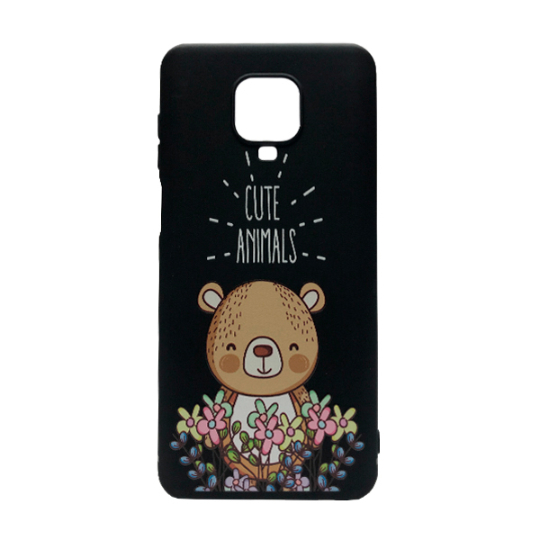 Чохол Wave Cute Case для Xiaomi Redmi Note 9s/Note 9 Pro/Note 9 Pro Max Black Feel Cute