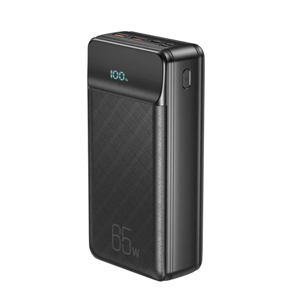 Зовнішній акумулятор XO PR201 2USB+Type-C PD&QC3.0 65W 30000mAh Black