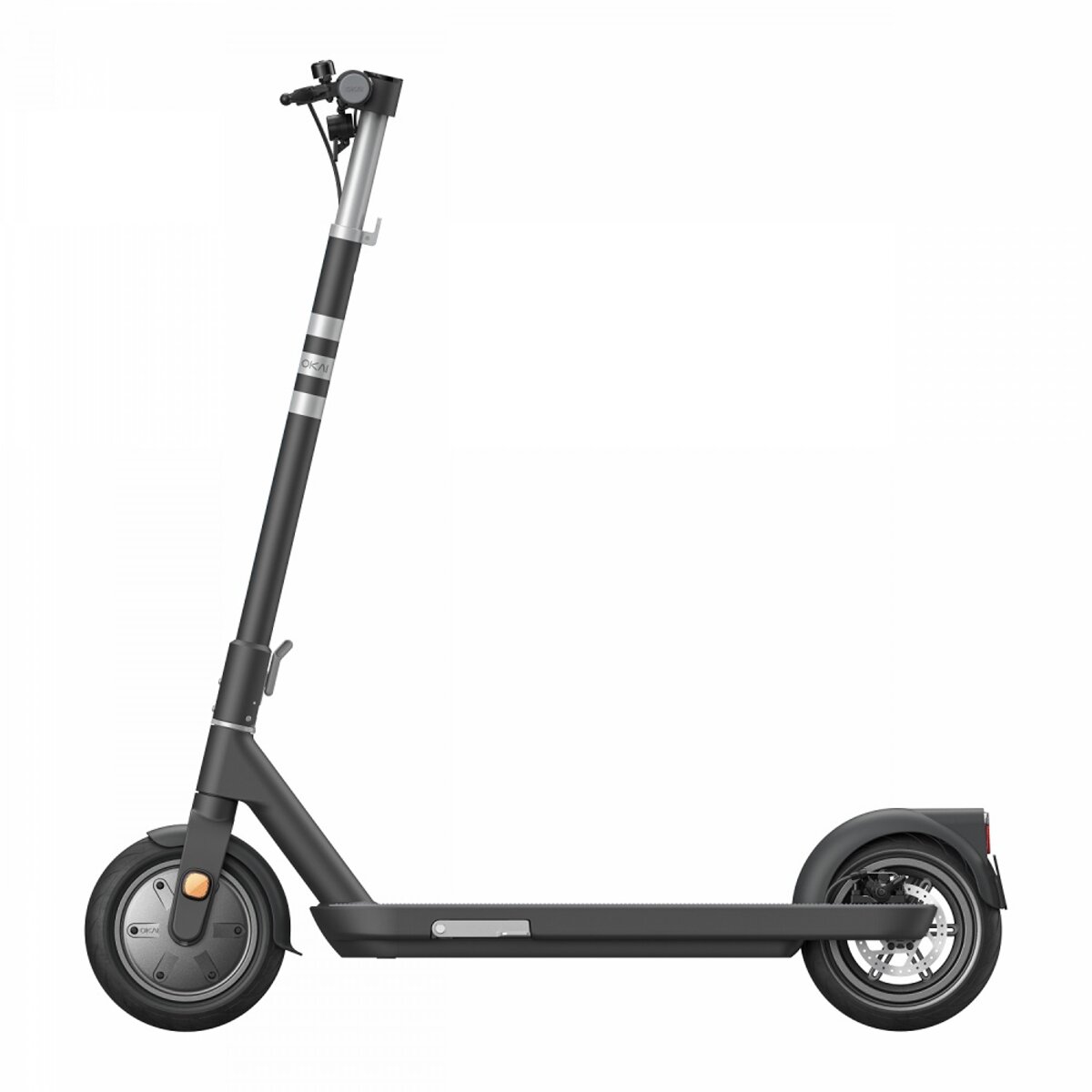 Електросамокат OKAI ES10-NEON Lite Black 9", 300(600)W, 7.8Ah, 30km, 25kmh, 20%, NFC, App,15kg