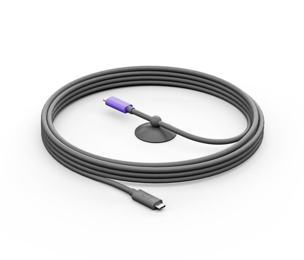 Кабель LOGITECH Active USB Cable - GRAPHITE - ACCESSORY-Wired - WW-9006 - 5M USB CABLE