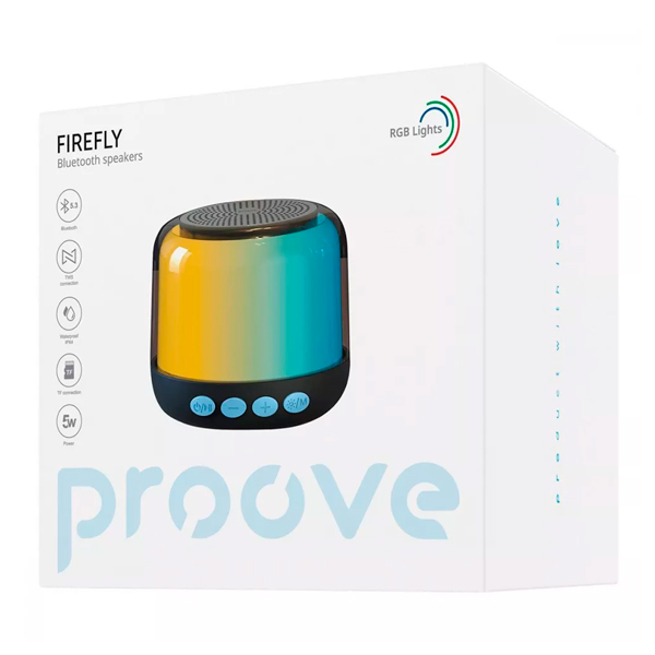 Портативная Bluetooth колонка Proove Firefly 5W Black